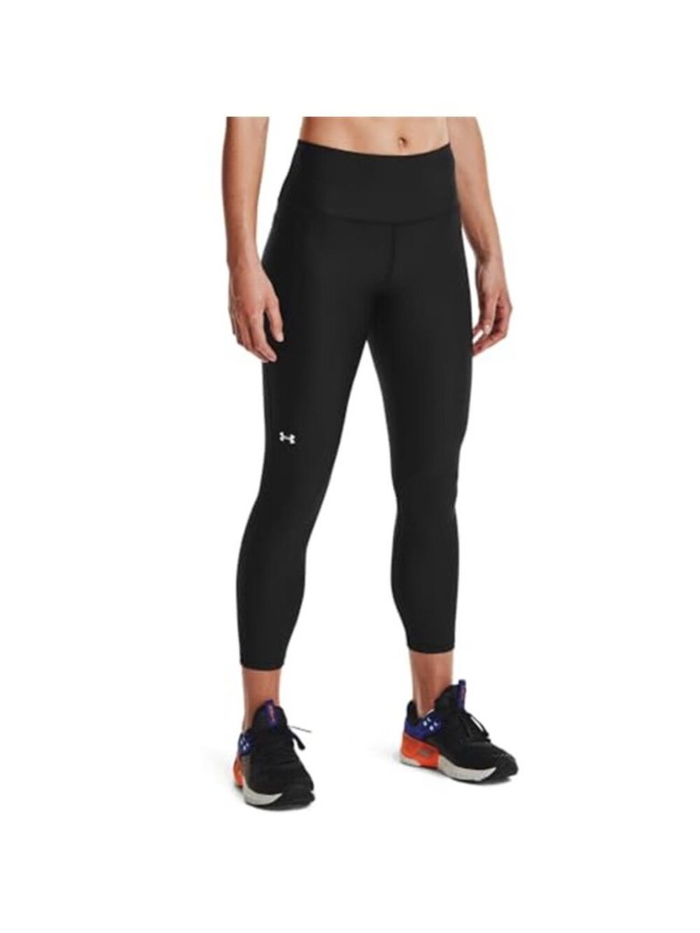 Under Armour Women's HeatGear Armour High Waisted Ankle No-Slip Leggings